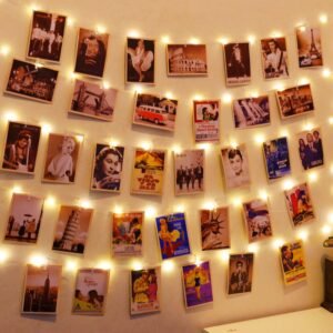 120LEDs Guirlande Lumineuse Photo, 12M USB Guirlande Photo
